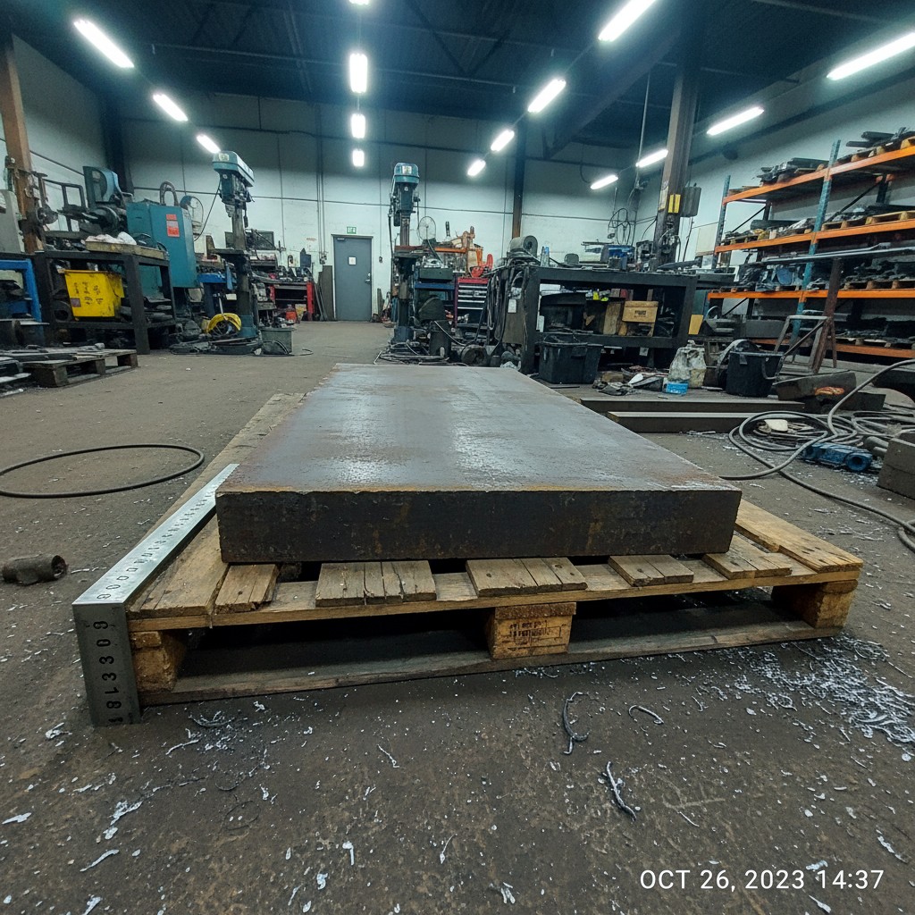 Tôle acier S235 épaisse - reste de découpe