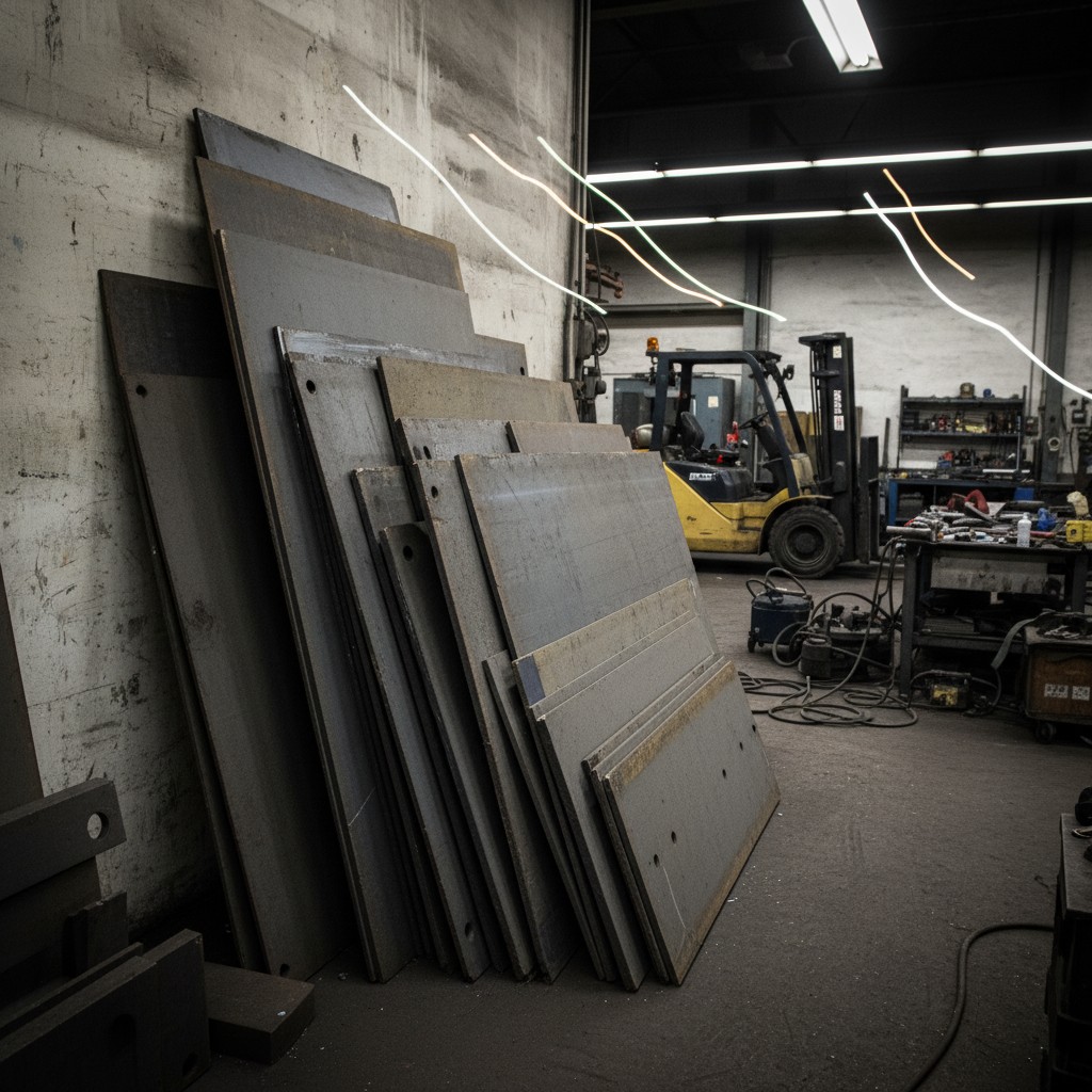 Chutes acier S235 formats variés