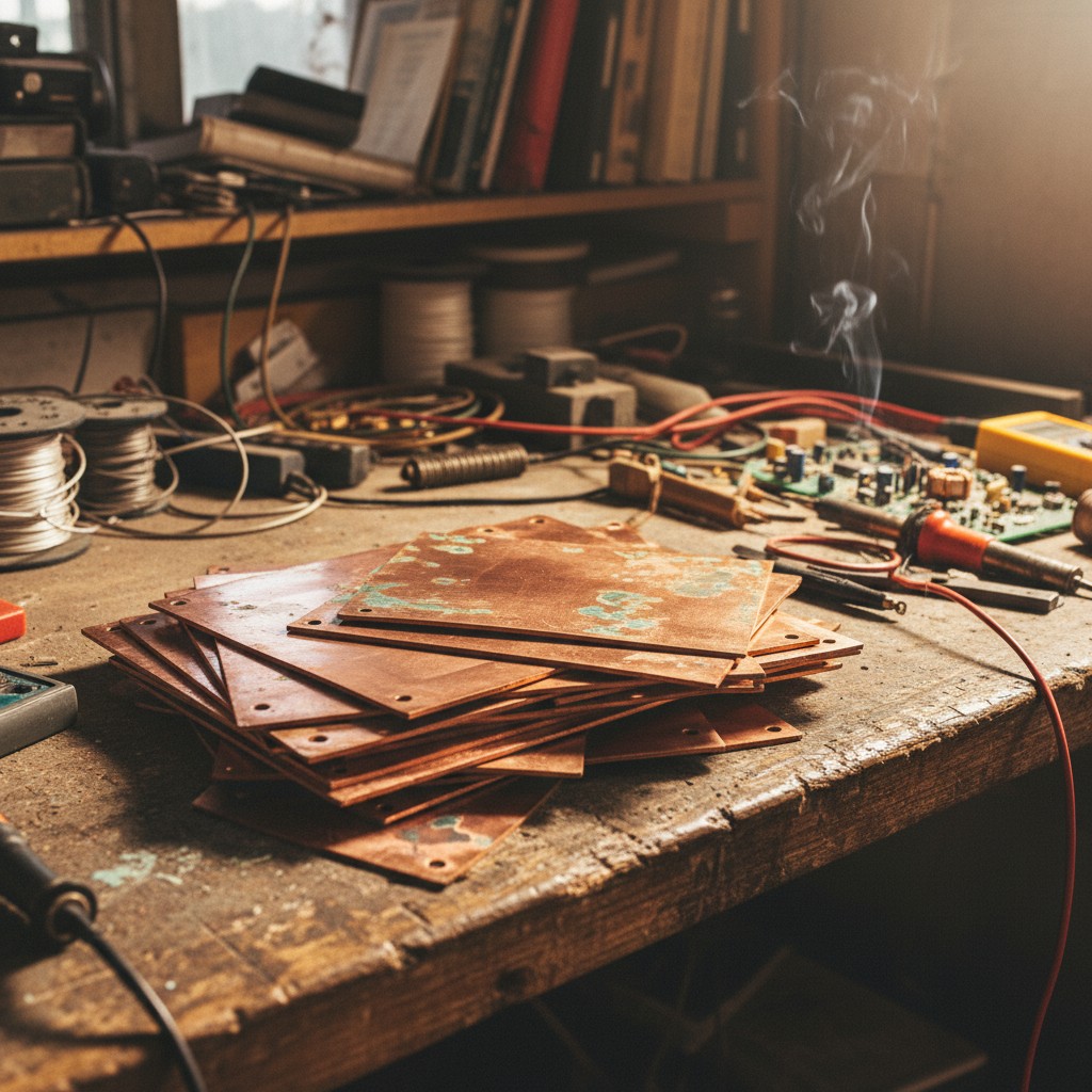 Plaque cuivre Cu-DHP 3mm