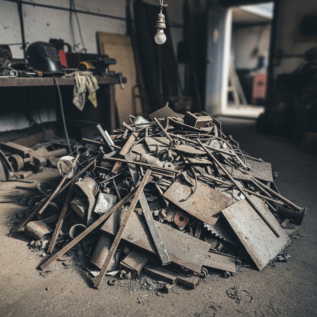 Lot mixte aciers chutes diverses