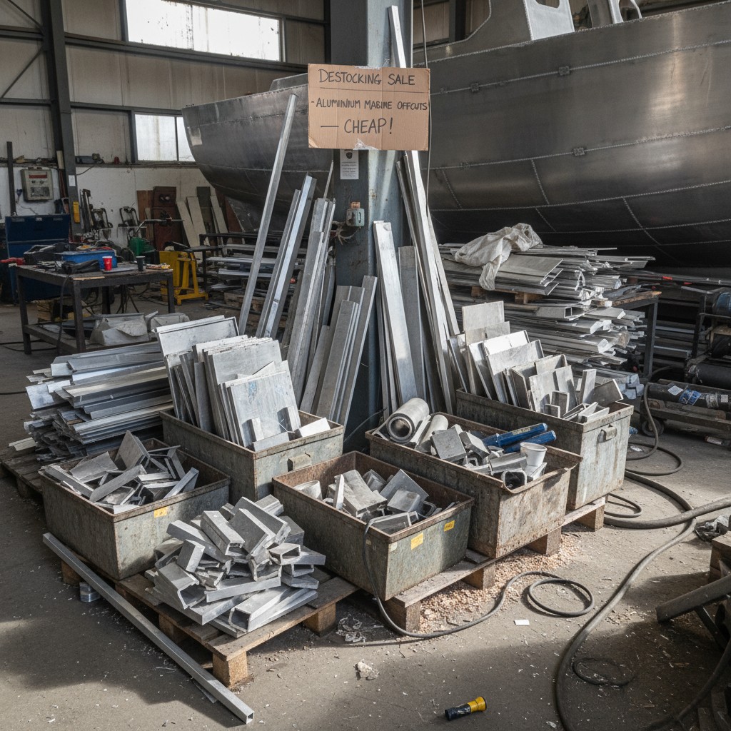 Alu marine lot déstockage